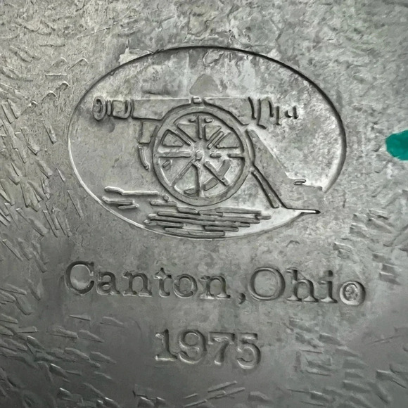 Vintage Wilton Armetale- Give Us This Day Our Daily Bread pewter dish - Picture 11 of 11